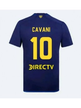 Muži Futbalové oblečenie Boca Juniors Edinson Cavani #10 2024-25 Krátky Rukáv - Tretina